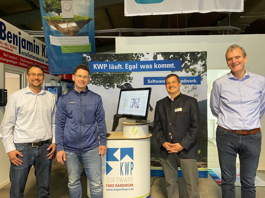 Eröffnung neuer Räumlichkeiten bei KWP-Anwenderbetrieb Benjamin Klotz GmbH