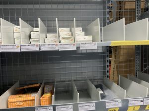 Beschriftung Lager Peter Bohl