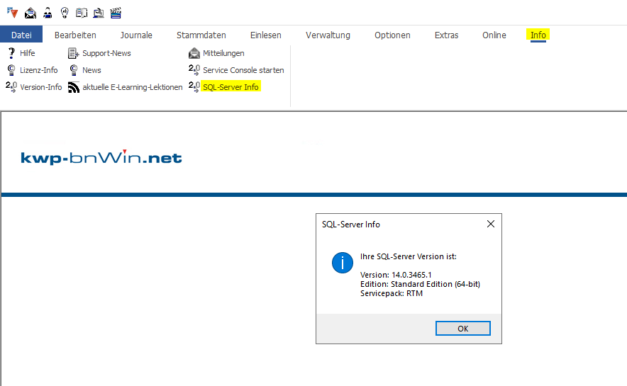 SQL-Server Info kwp-bnWin.net