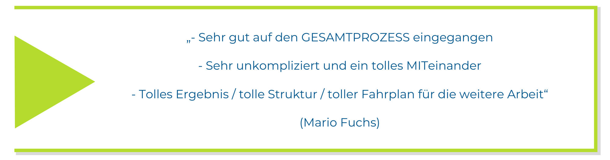 ORGA-Feedback Mario Fuchs ORGA-Feedback Mario Fuchs