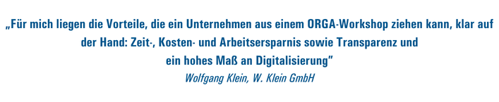 ORGA-Feedback W. Klein GmbH ORGA-Feedback W. Klein GmbH
